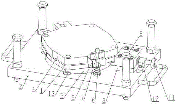 Plug cover drilling fixture