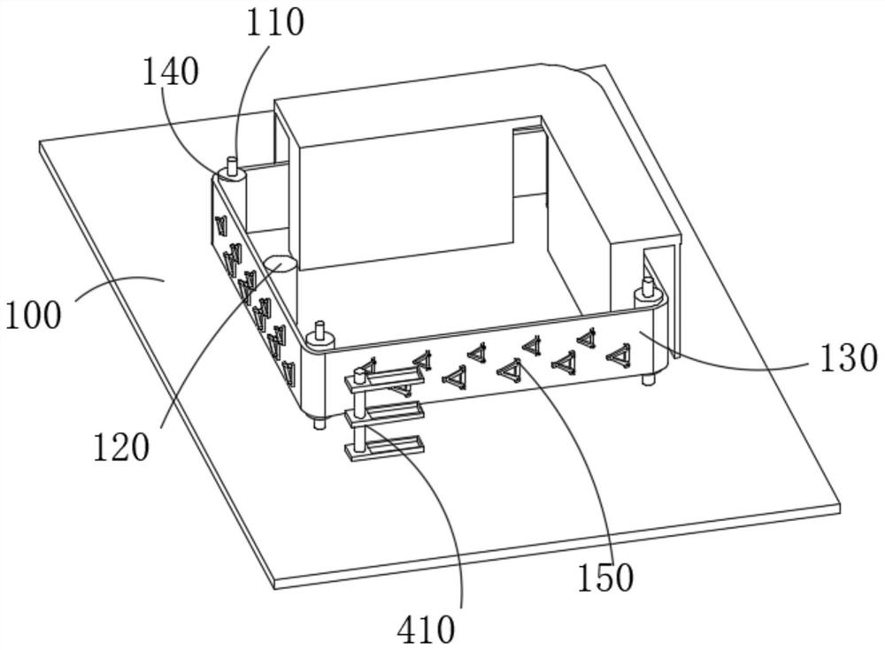 Automobile control arm cleaning equipment