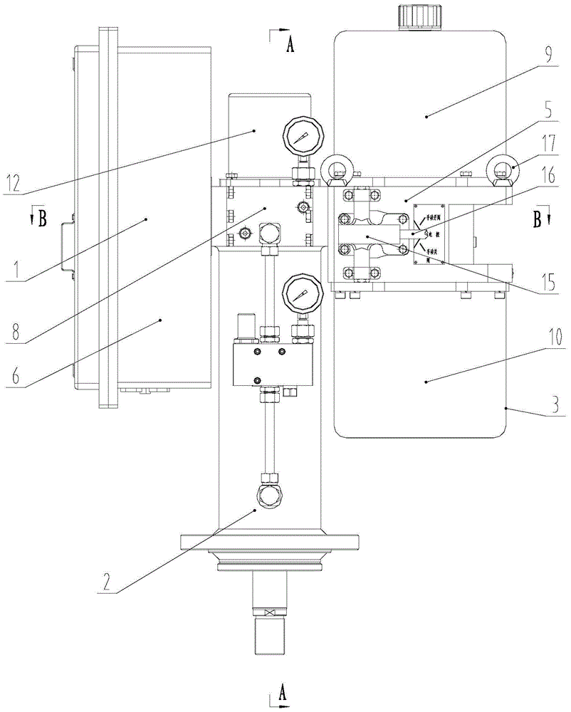 Explosion-proof hybrid electro-hydraulic integrated actuator for valve