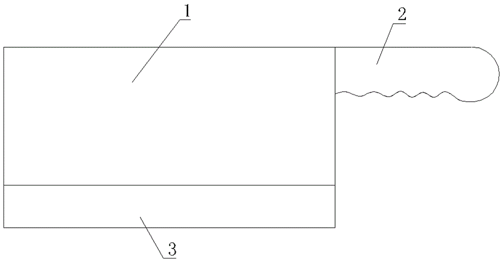 Composite kitchen knife and assembling method thereof