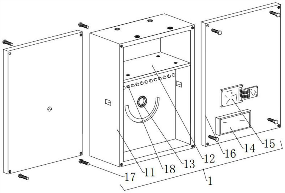 Bridge shake monitoring device