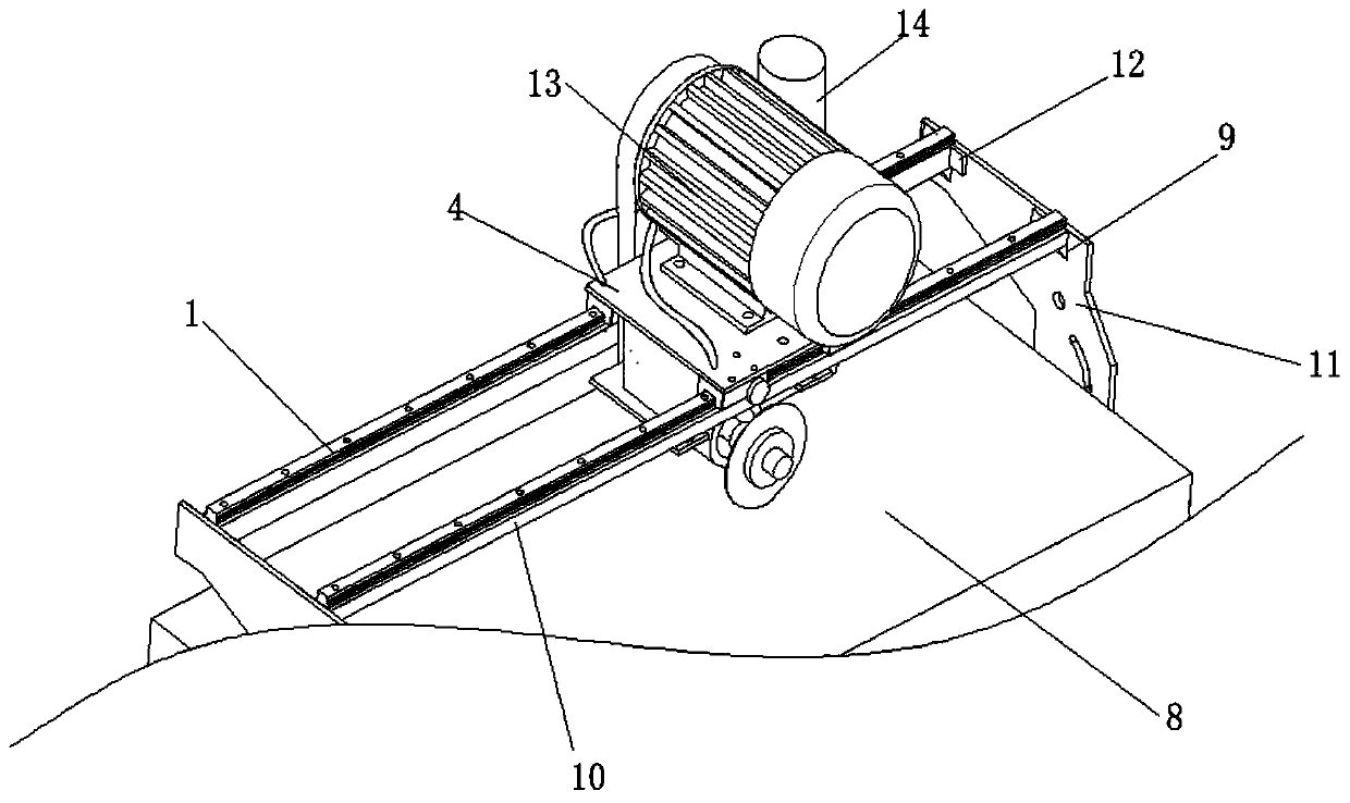 Tile cutting machine