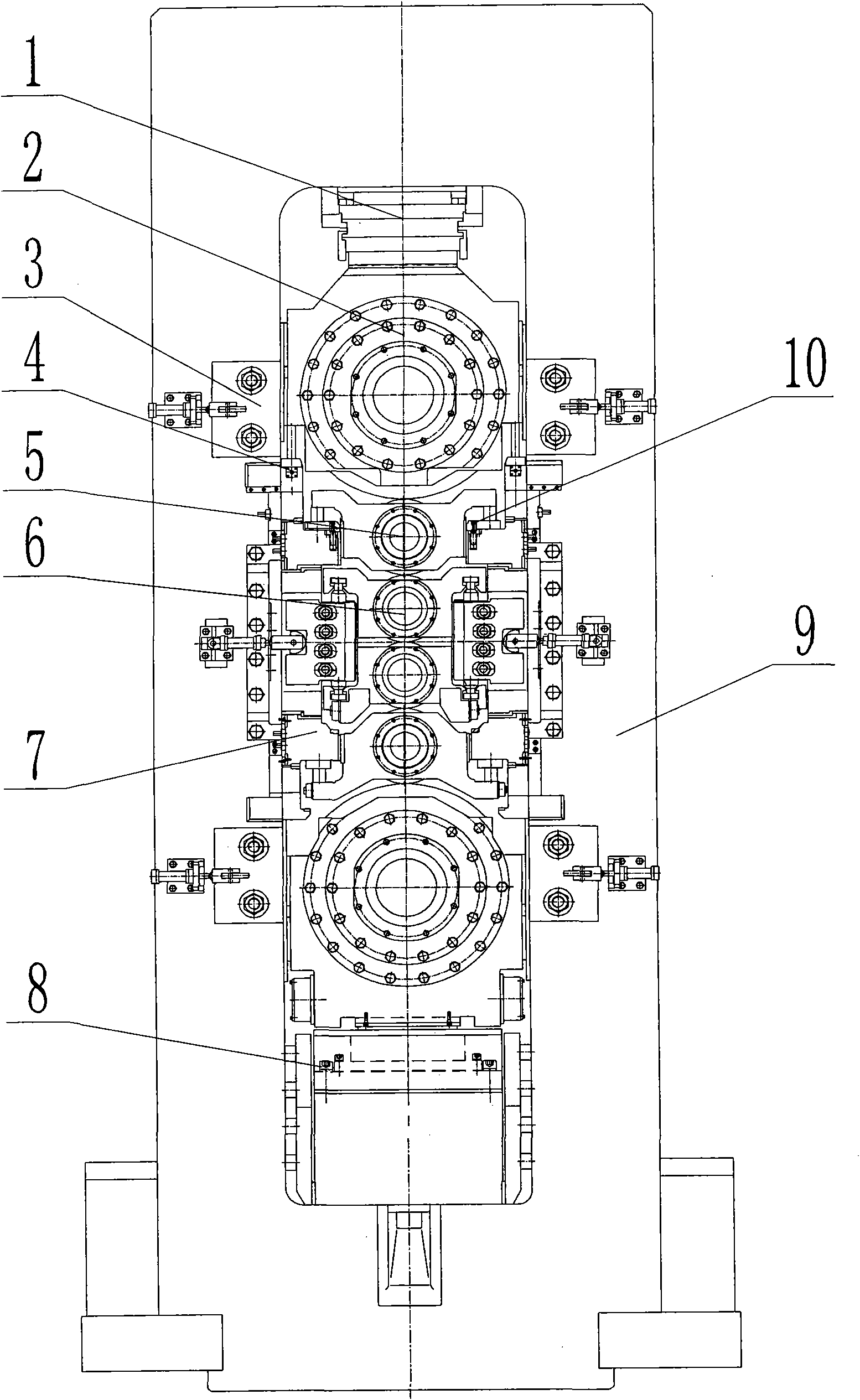 Six-roller mill