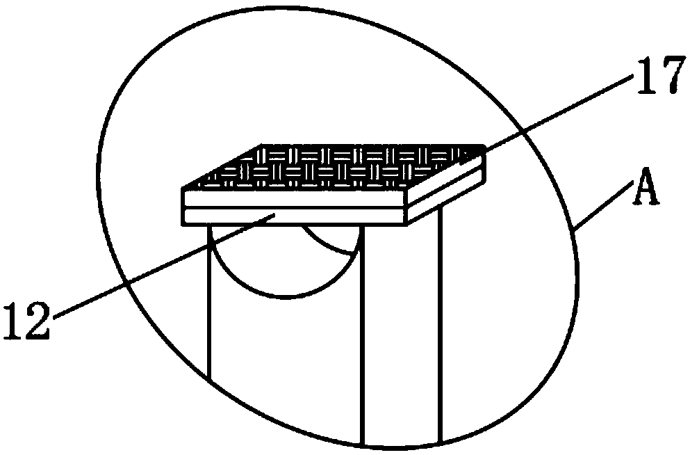 Household smoke detection camera device with favorable induction performance