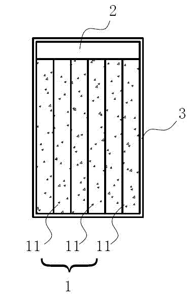 Gang saw cutting head for cutting granites and manufacture method thereof