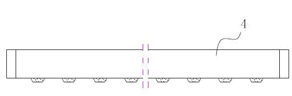 Gang saw cutting head for cutting granites and manufacture method thereof