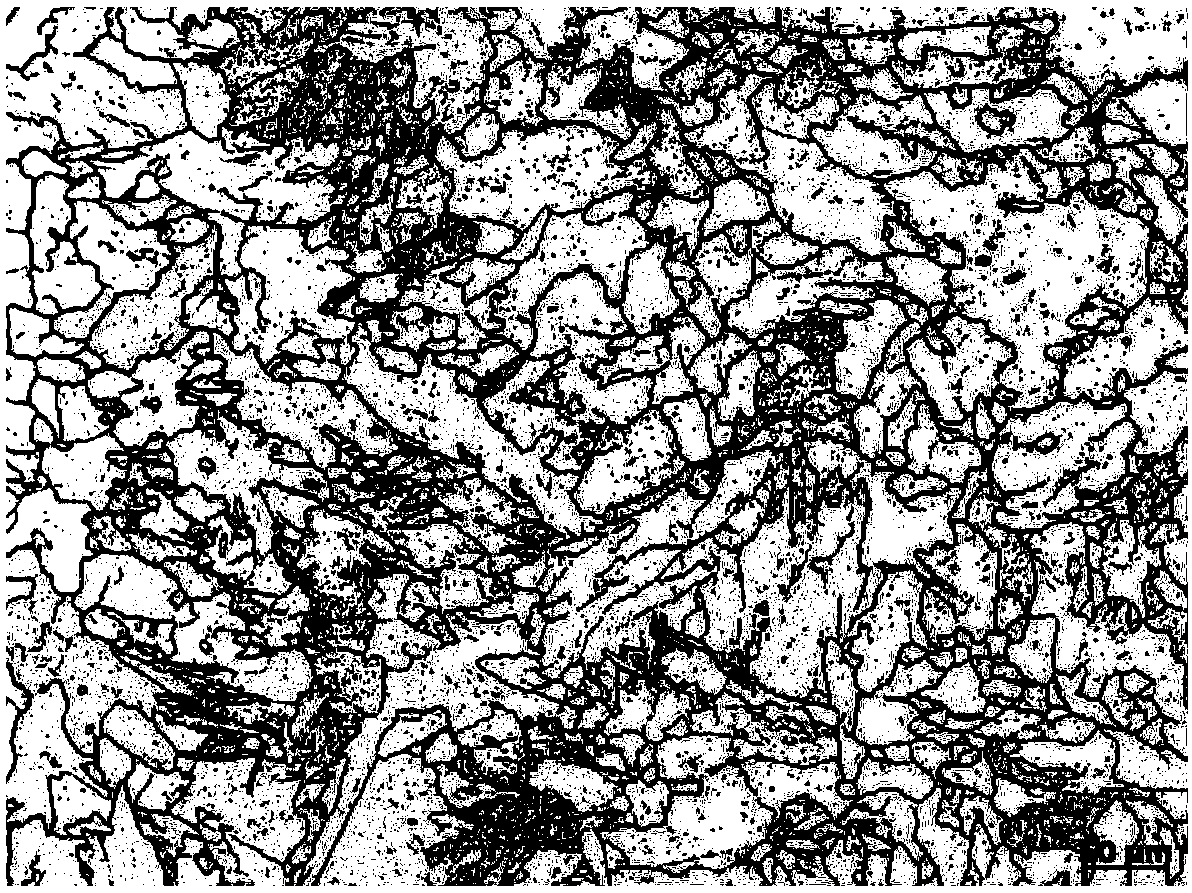 Easy-to-weld carbon structure steel based on thin strip cast rolling and manufacturing method thereof