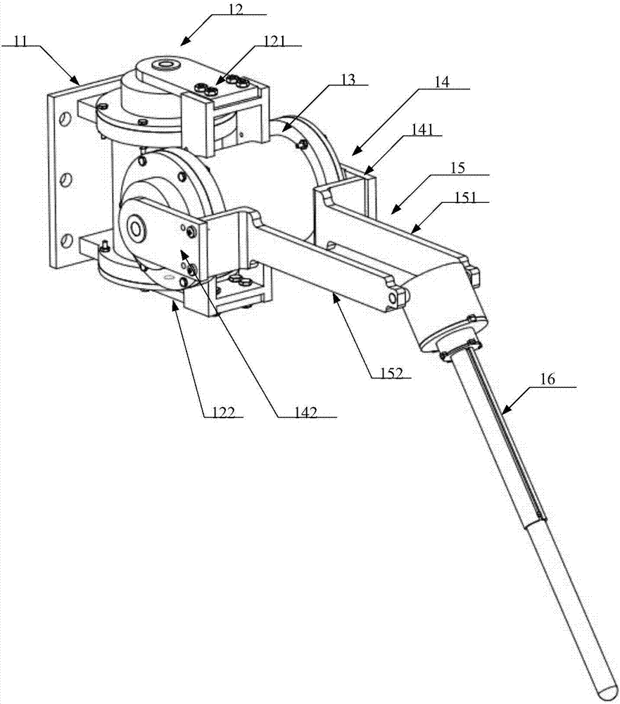 Underwater crawling and swimming type robot and working method thereof