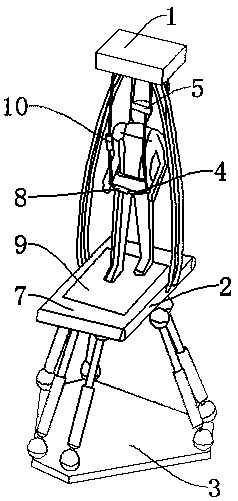 A kind of balance training equipment and using method thereof