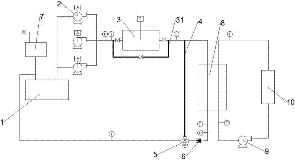 Control method for phase change heat storage heating system