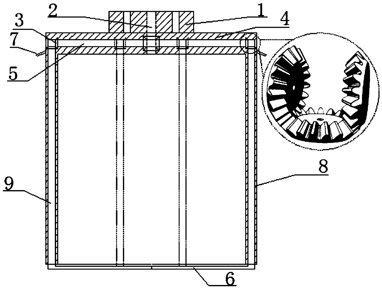 A standard sand recovery device and its use method in the test of pavement compaction degree by sand filling method