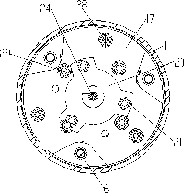 Wide-range coaxial through-wall double ionization chamber area gamma radiation detection method