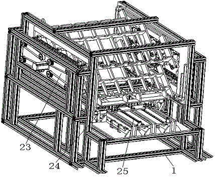 Feeding mechanism of brake pump shell feeding machine