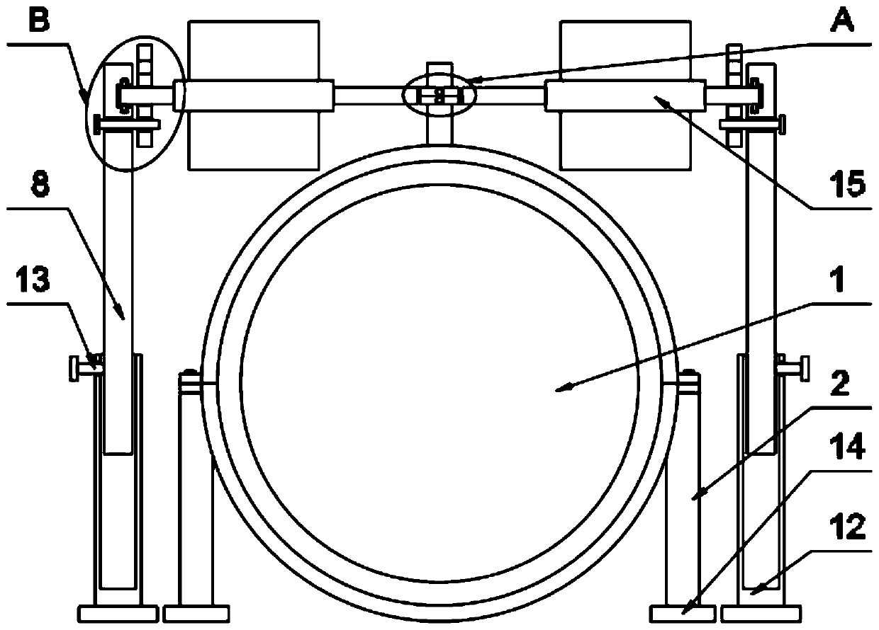 Drum set convenient to adjust