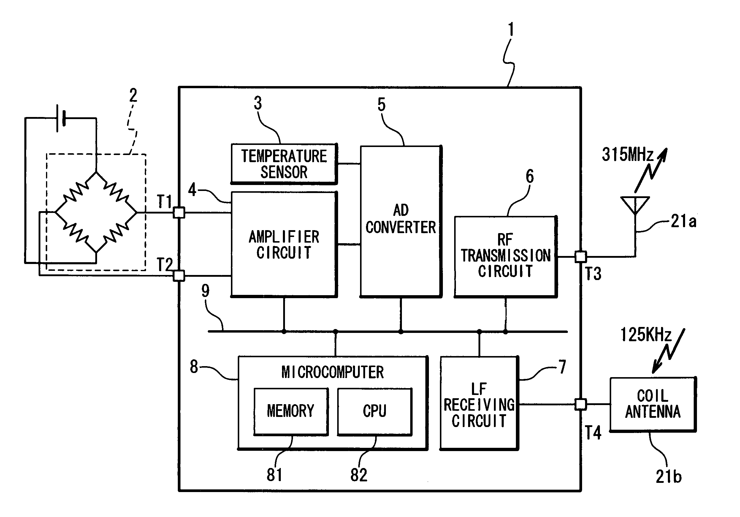 Variation detection device, data communication apparatus, and method of detecting variation