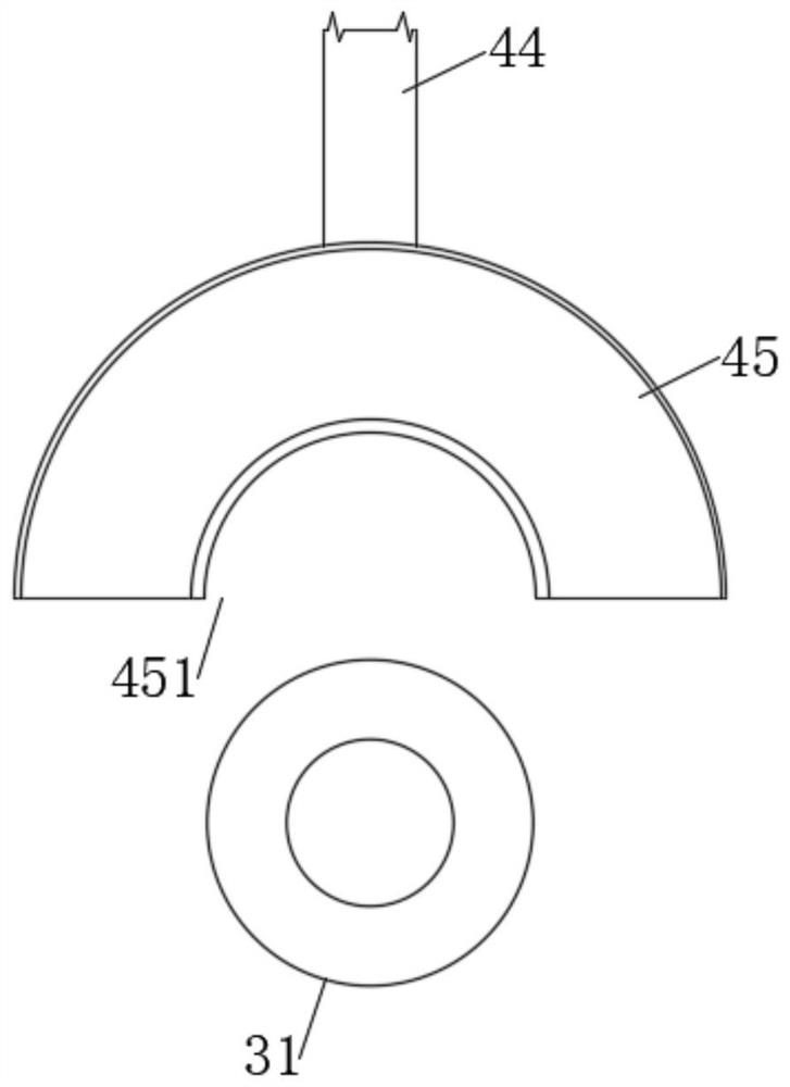 Drawing winding device for environmental art design