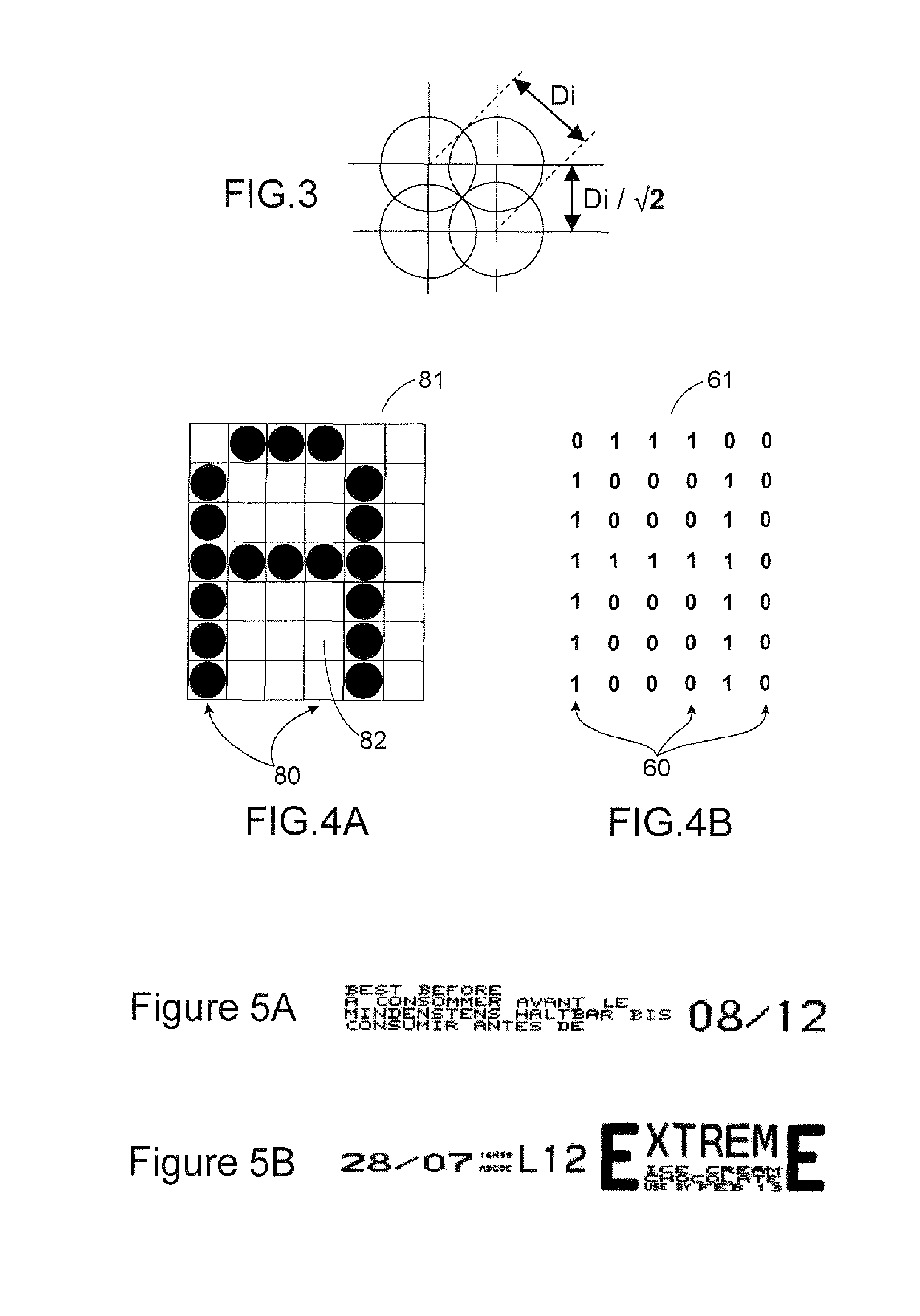 Printing an authentication pattern with multi-deflection continuous inkjet printer