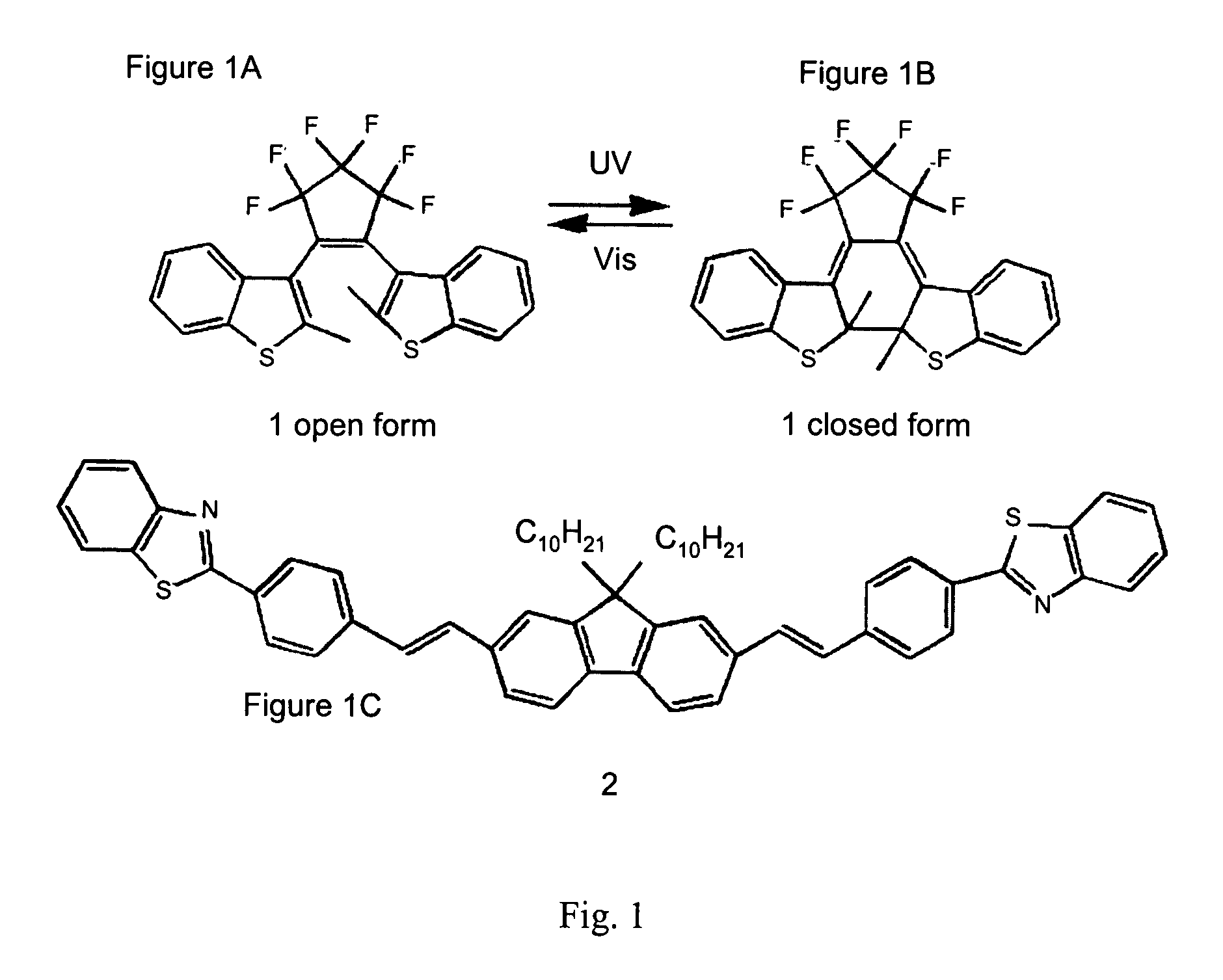 FRET-based two photon three dimensional optical data storage