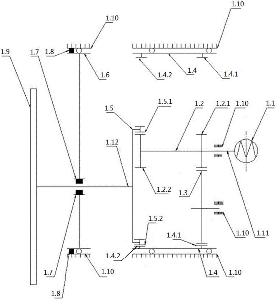 Universal type tunnel heading equipment used for deformed and circular fracture surfaces