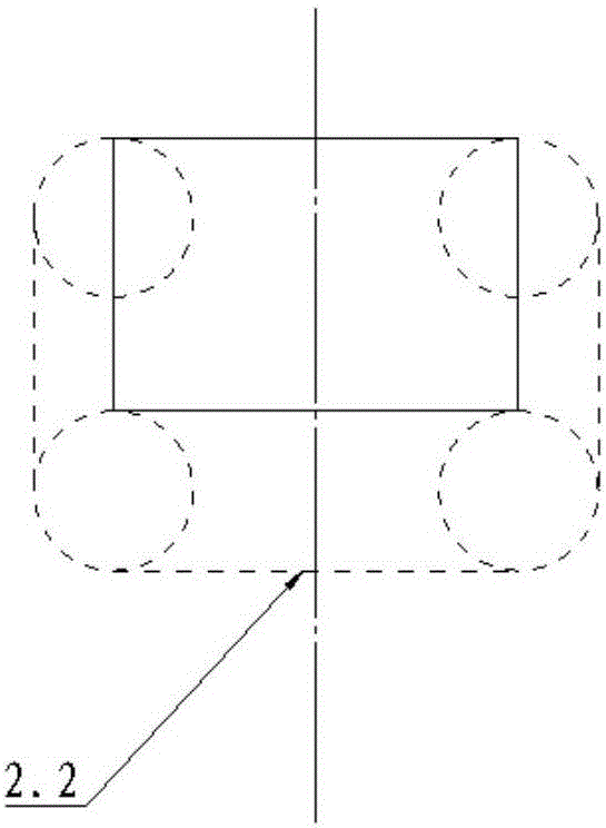 Universal type tunnel heading equipment used for deformed and circular fracture surfaces