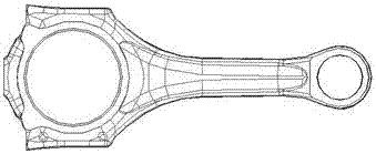 High-strength non-quenched and tempered steel material suitable for connection rod