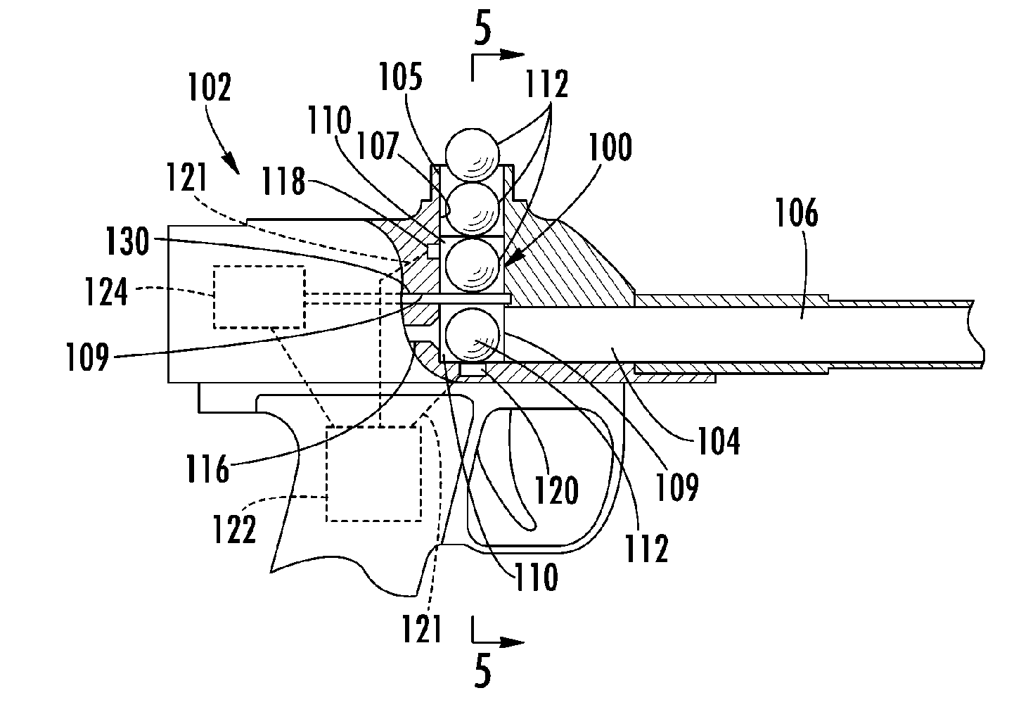 Rotary bolt