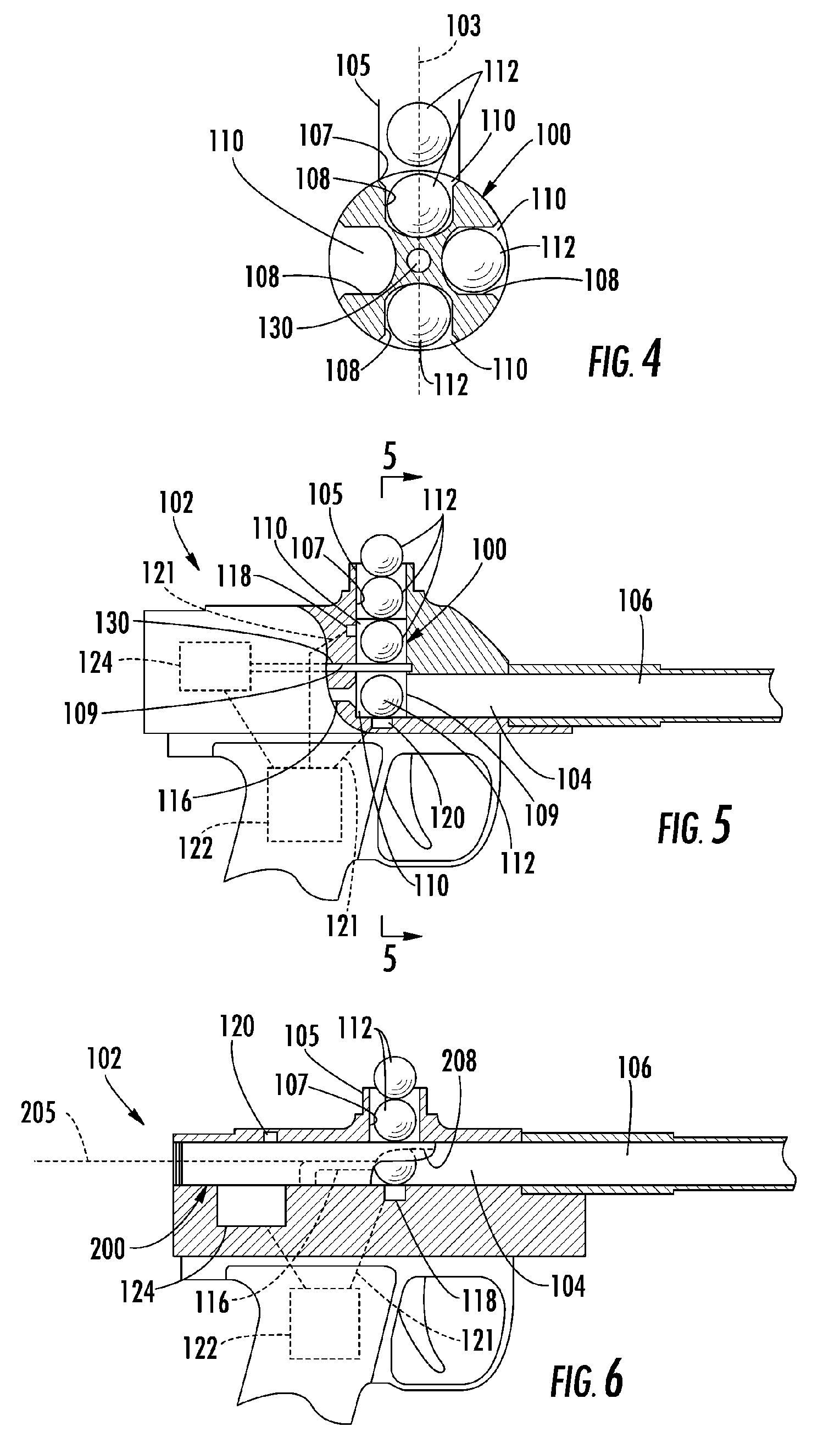 Rotary bolt