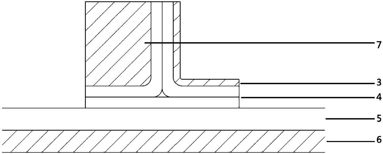 Forming method suitable for T-shaped and L-shaped composite material wall plates