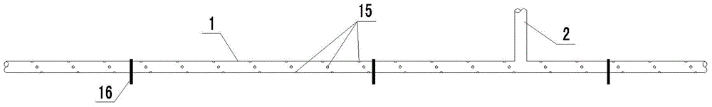 Waterpower automatic silt-washing device of inverted siphon in pressure water delivery pipe