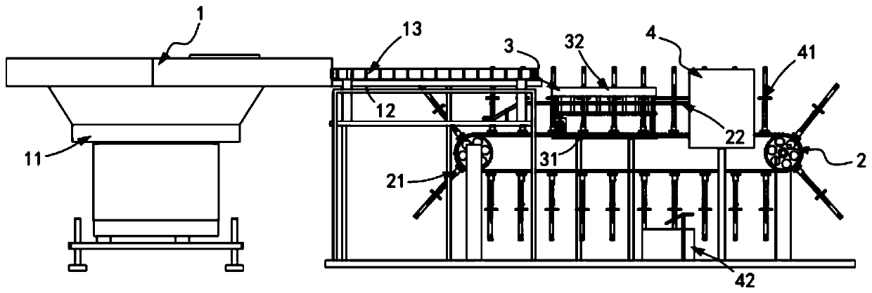 Rotary garlic splitting apparatus