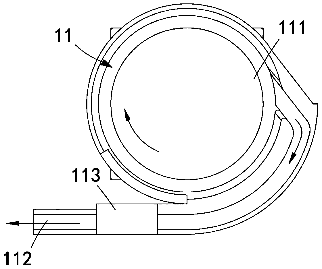 Rotary garlic splitting apparatus