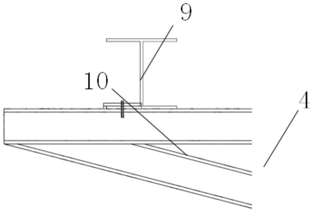 Mountain pedestrian path excavation-free mechanical construction method