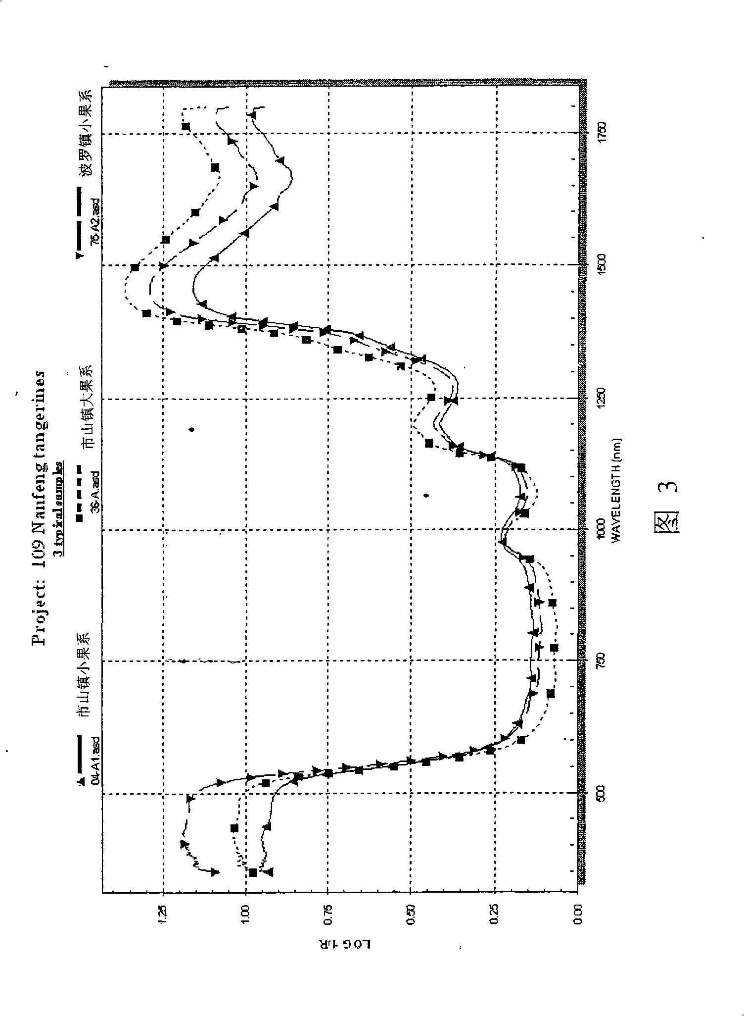 Optical spectrum rapid nondestructive detection method of fruit and vegetable vitamin C content