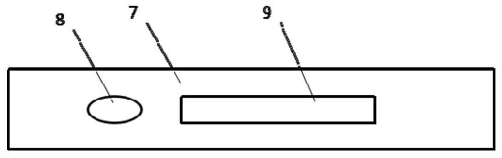 Kit for combined quantitative detection of five cardiac markers and preparation method thereof