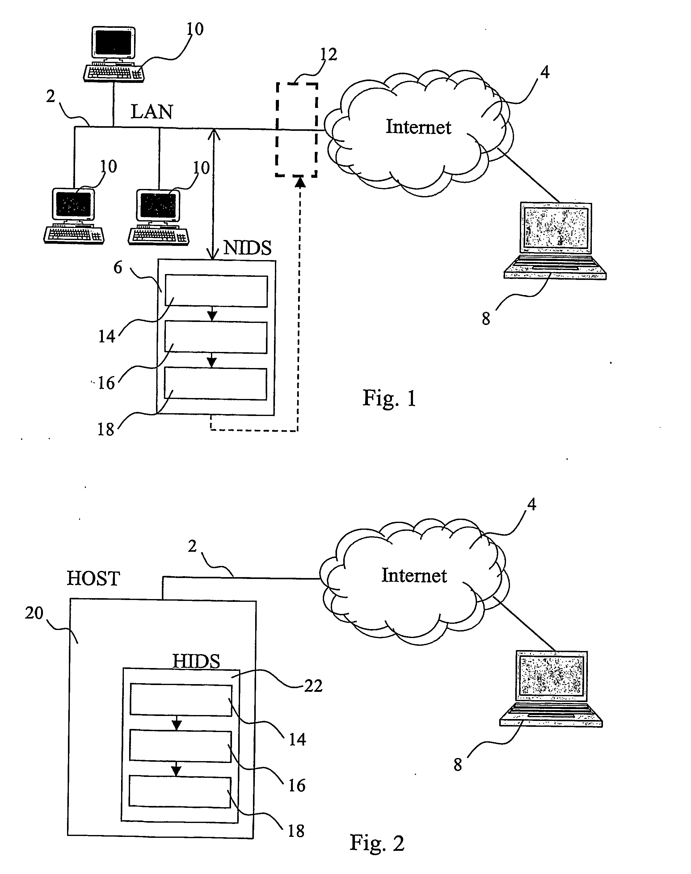 Method and system for detecting unauthorized use of a communication network