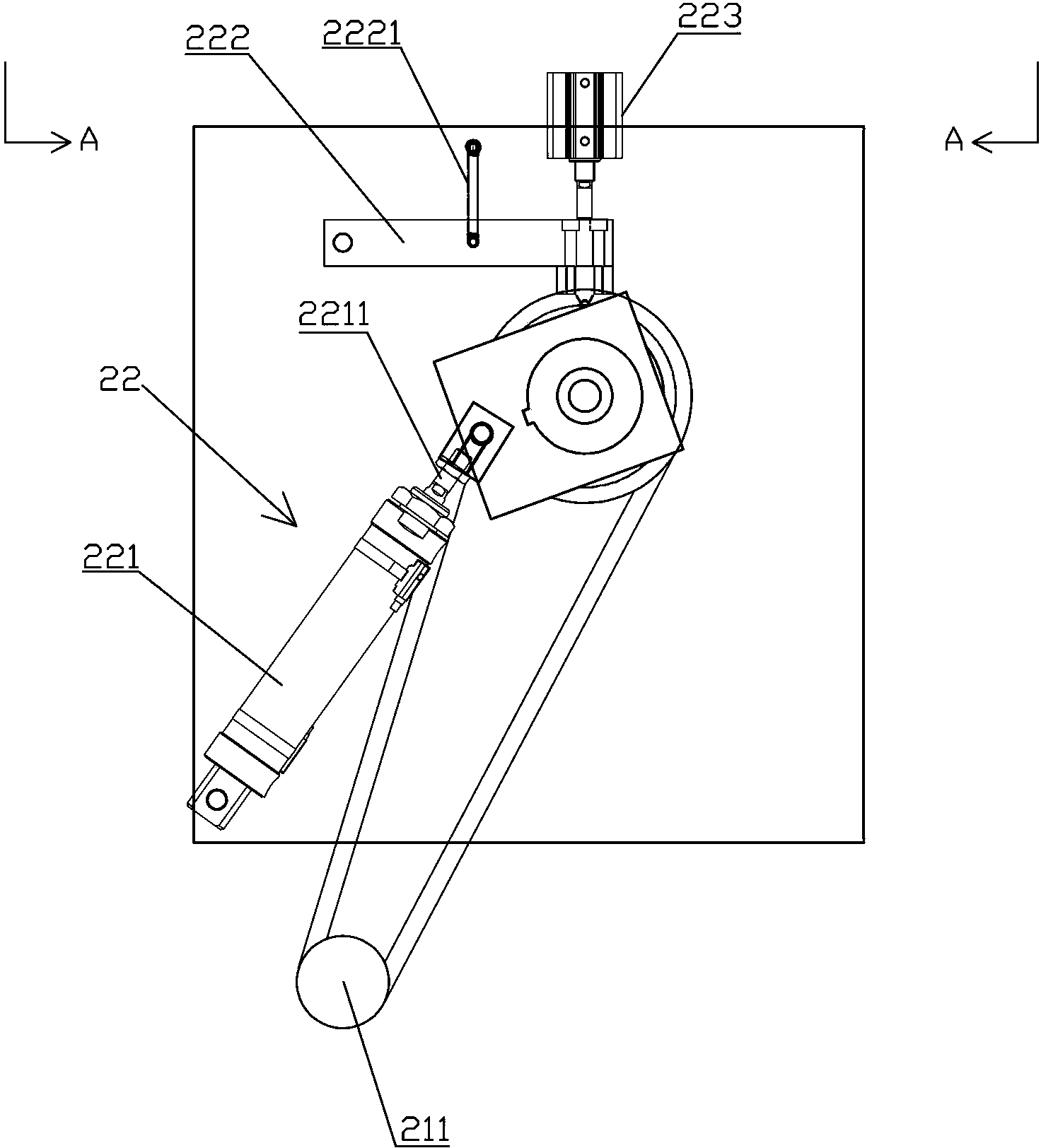 Full-automatic thread seal tape roll separator