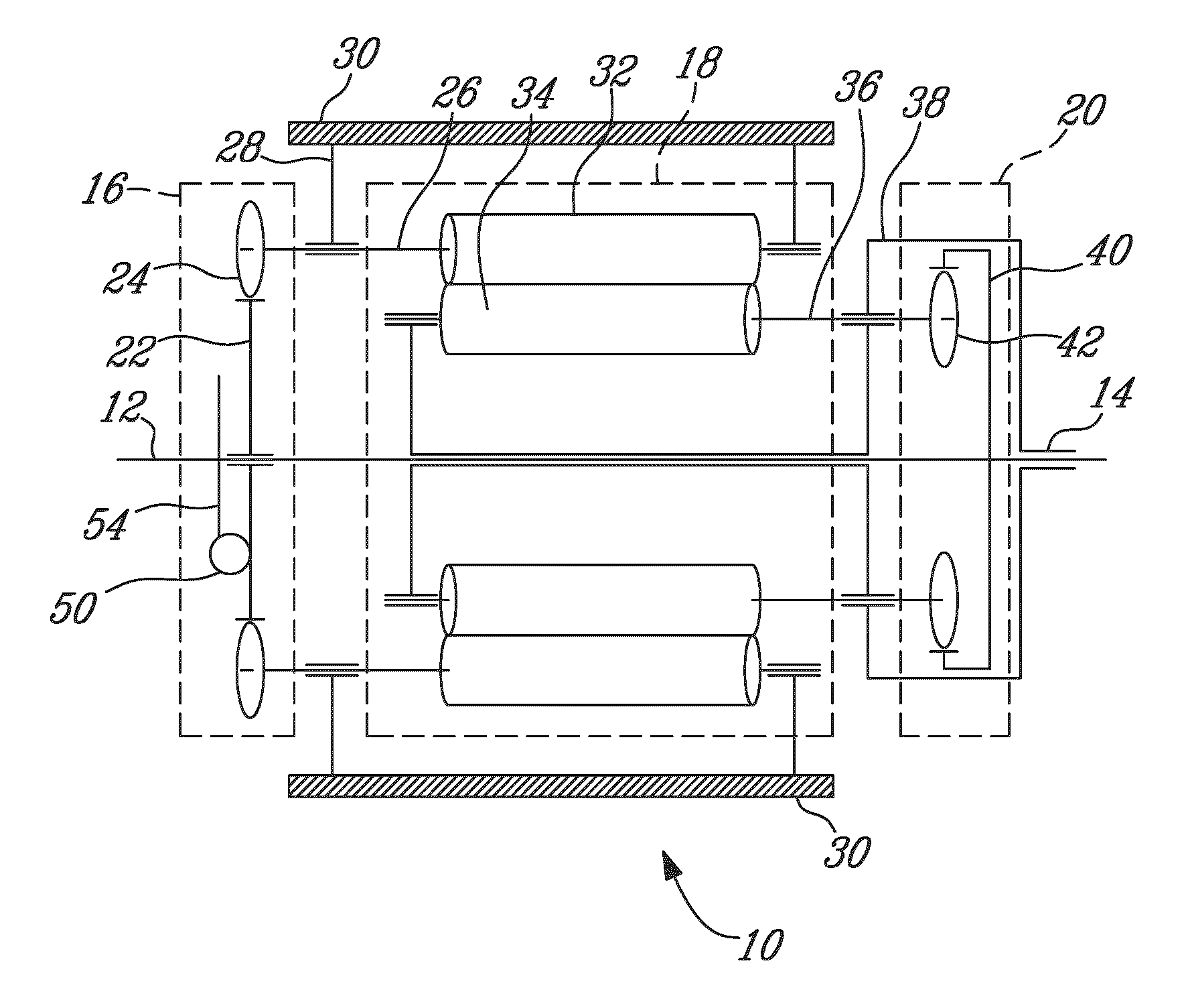 Positive infinitely variable transmission (p-ivt)