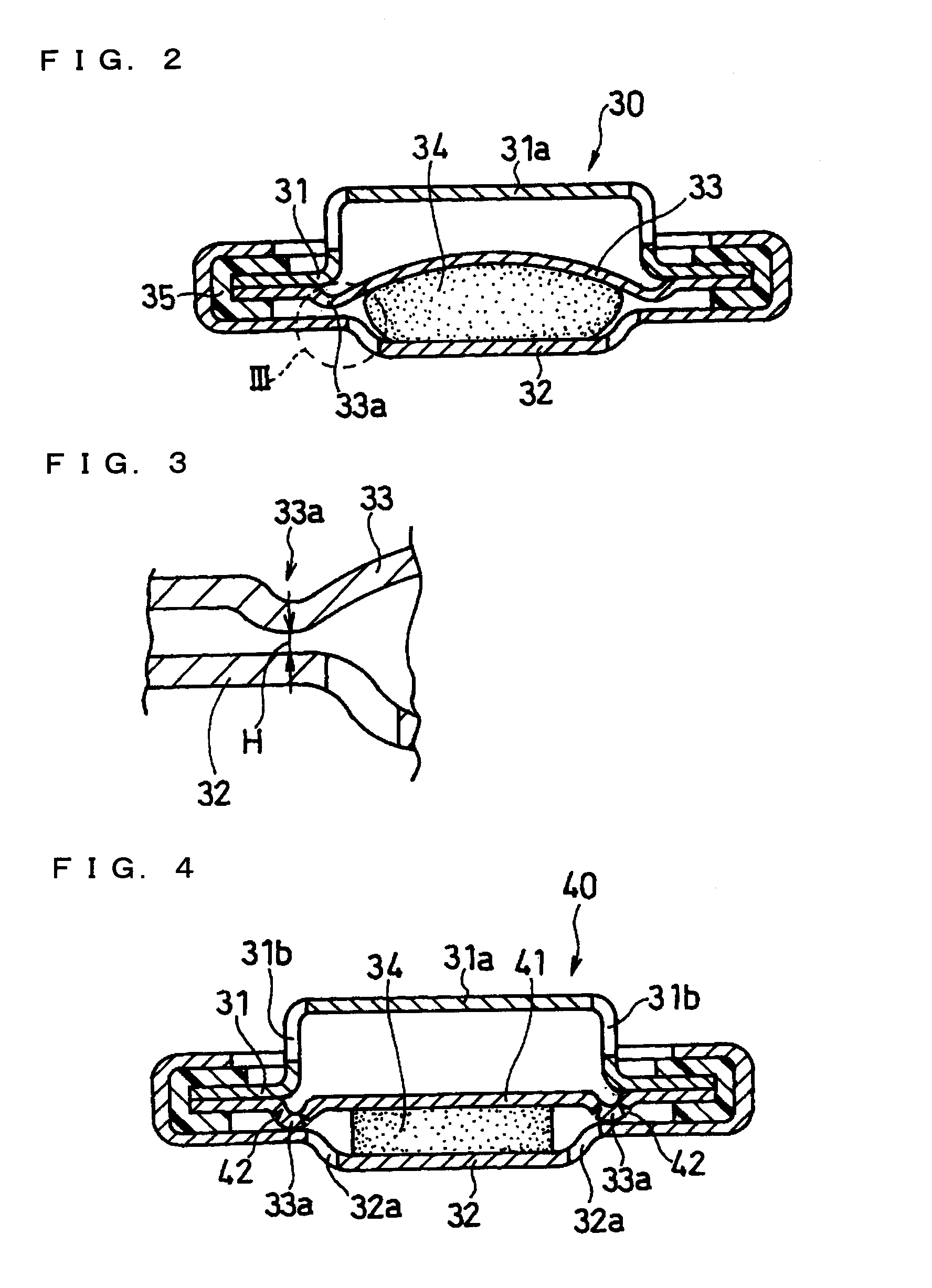 Assembled sealing member and battery using the same