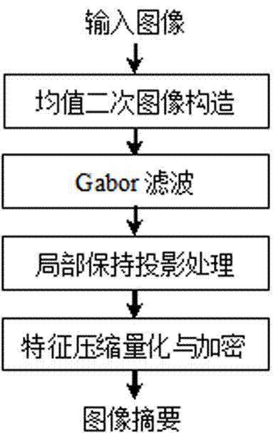 An Image Summarization Method Based on Mean Quadratic Image and Locality Preserving Projection