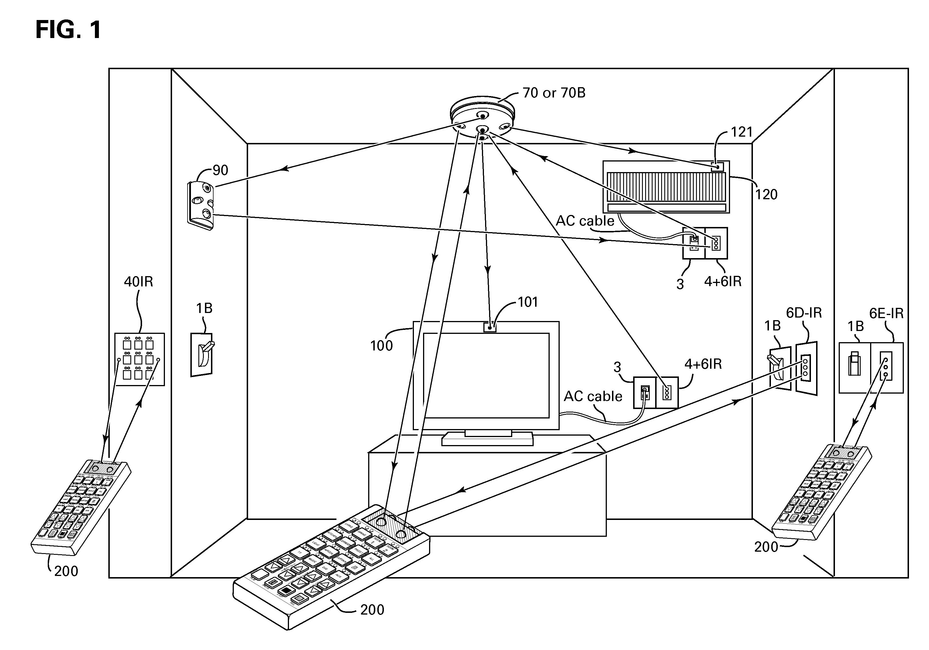 Method and Apparatus for Operating AC Powered Appliances Via Video Interphones, Two Way IR Drivers and Remote Control Devices