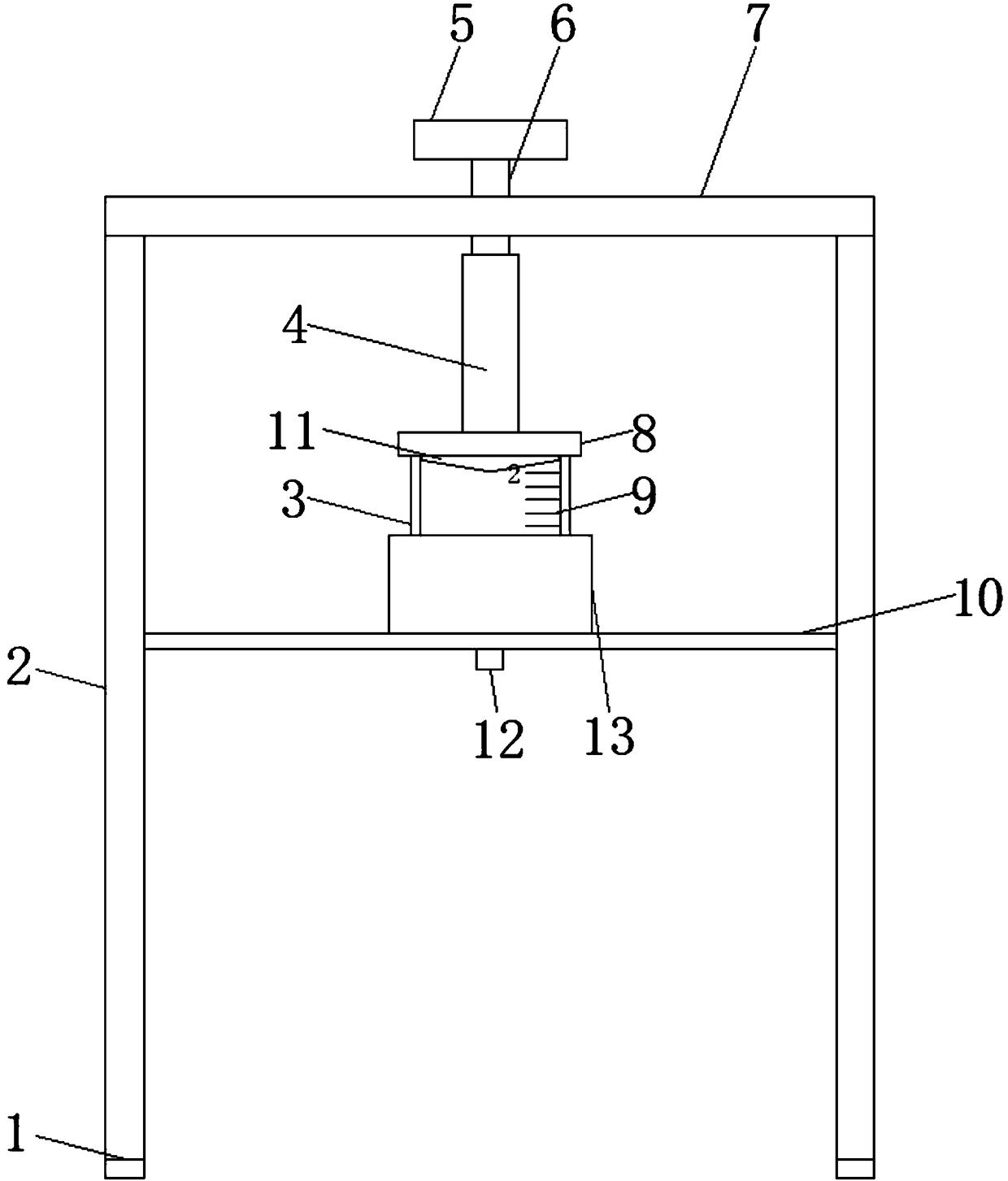 Spiral extrusion supplying device for biological product materials