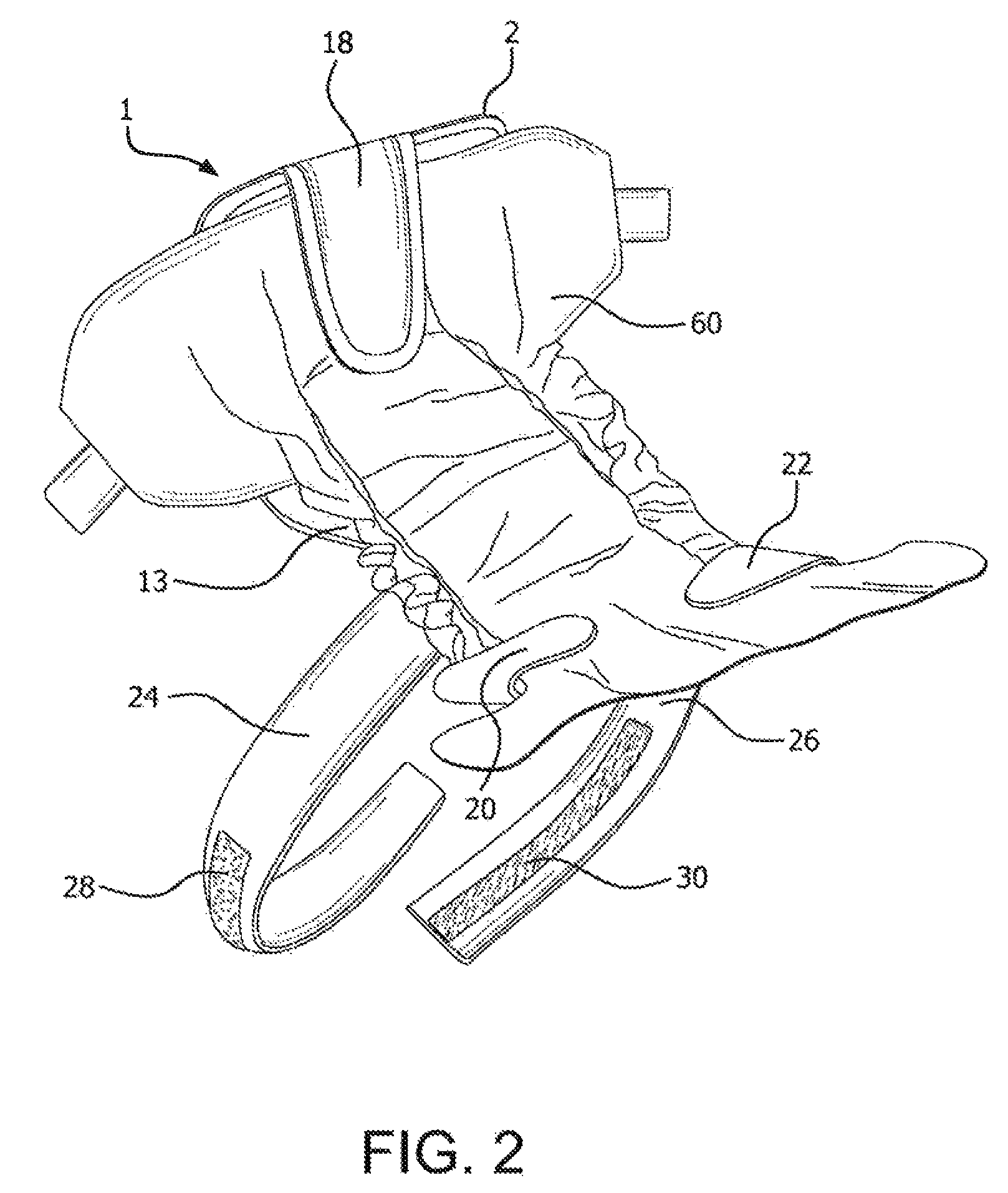 Portable diaper changing device