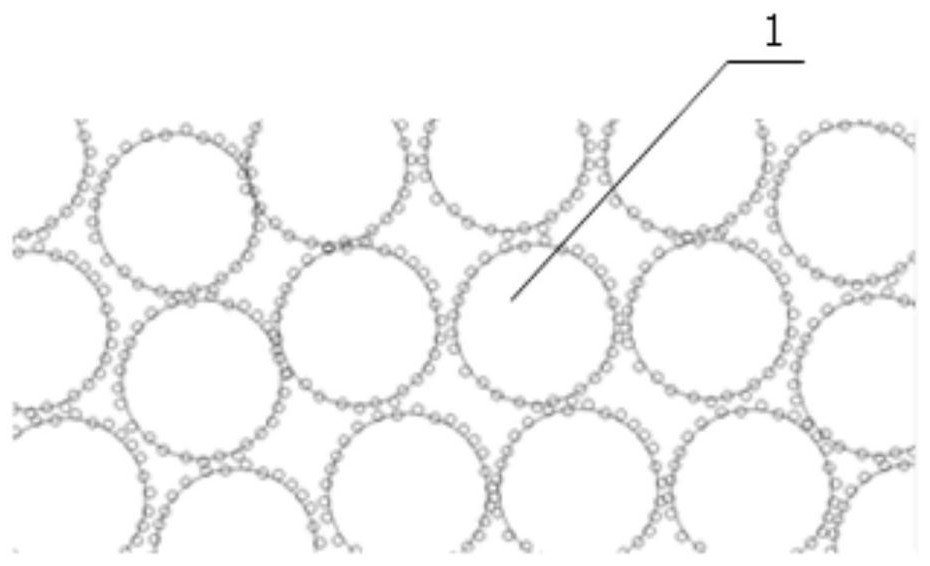 Enhancing porous tantalum implant selective laser preparation method and implant