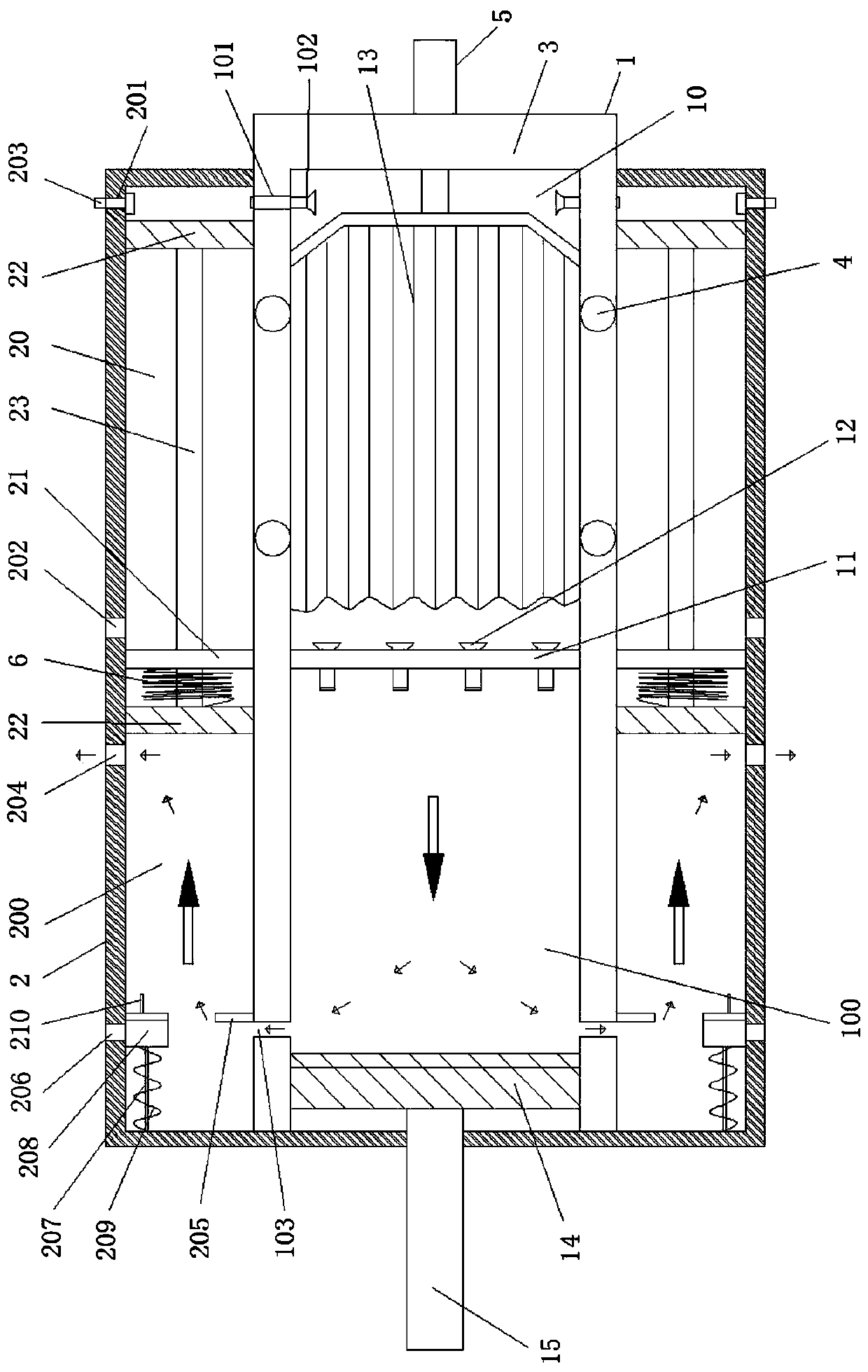 Oilless air power engine