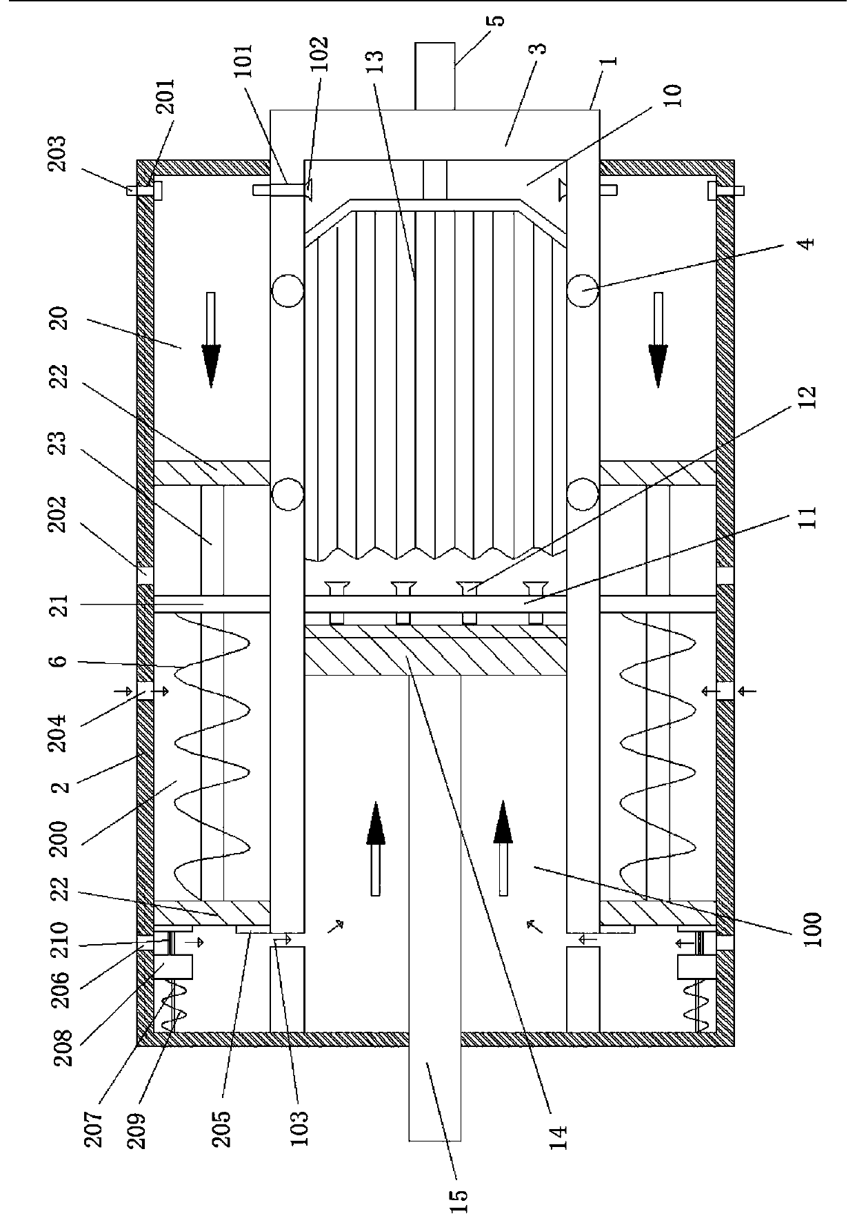 Oilless air power engine