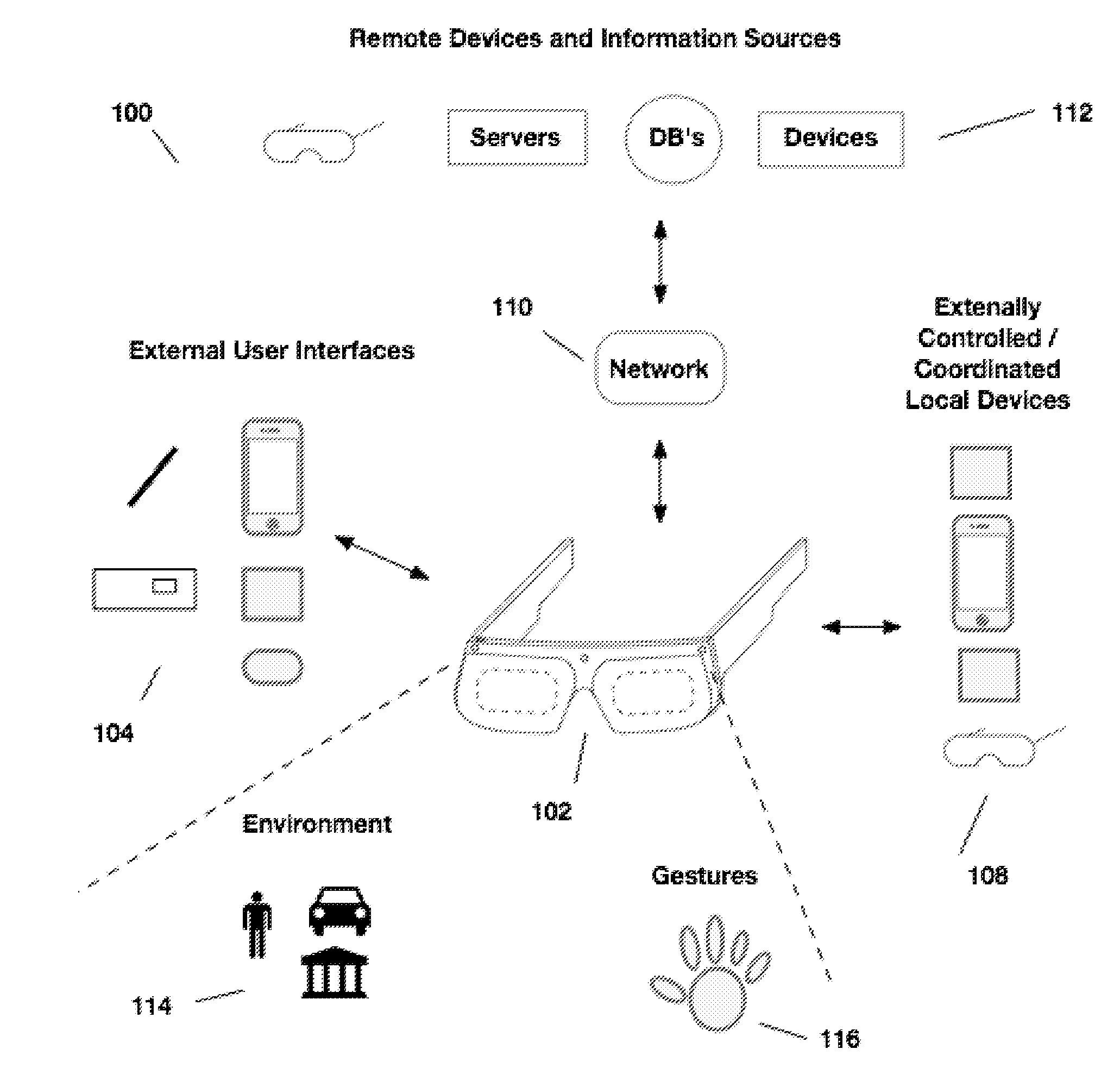 External user interface for head worn computing