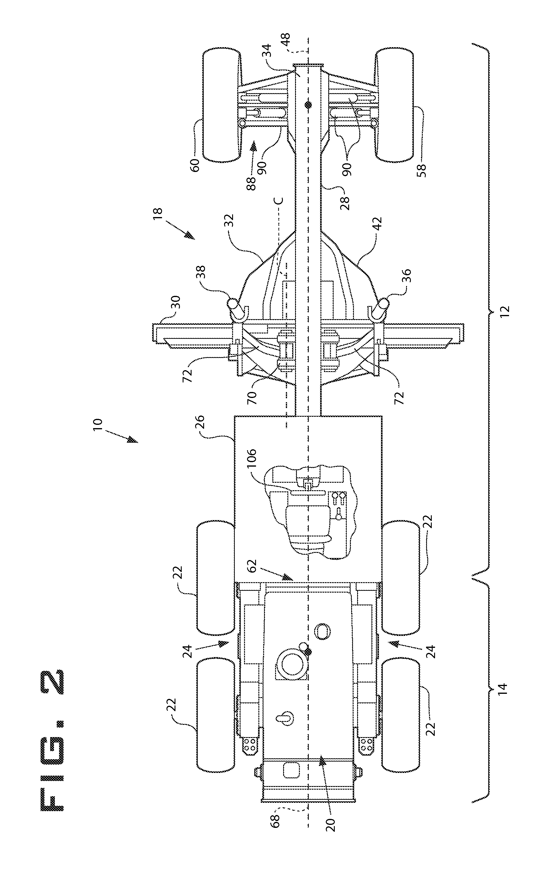 Steering system with automated articulation control