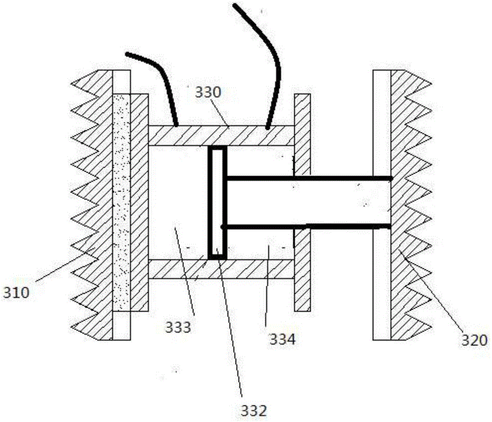 Soil in-suit boring shearing testing device