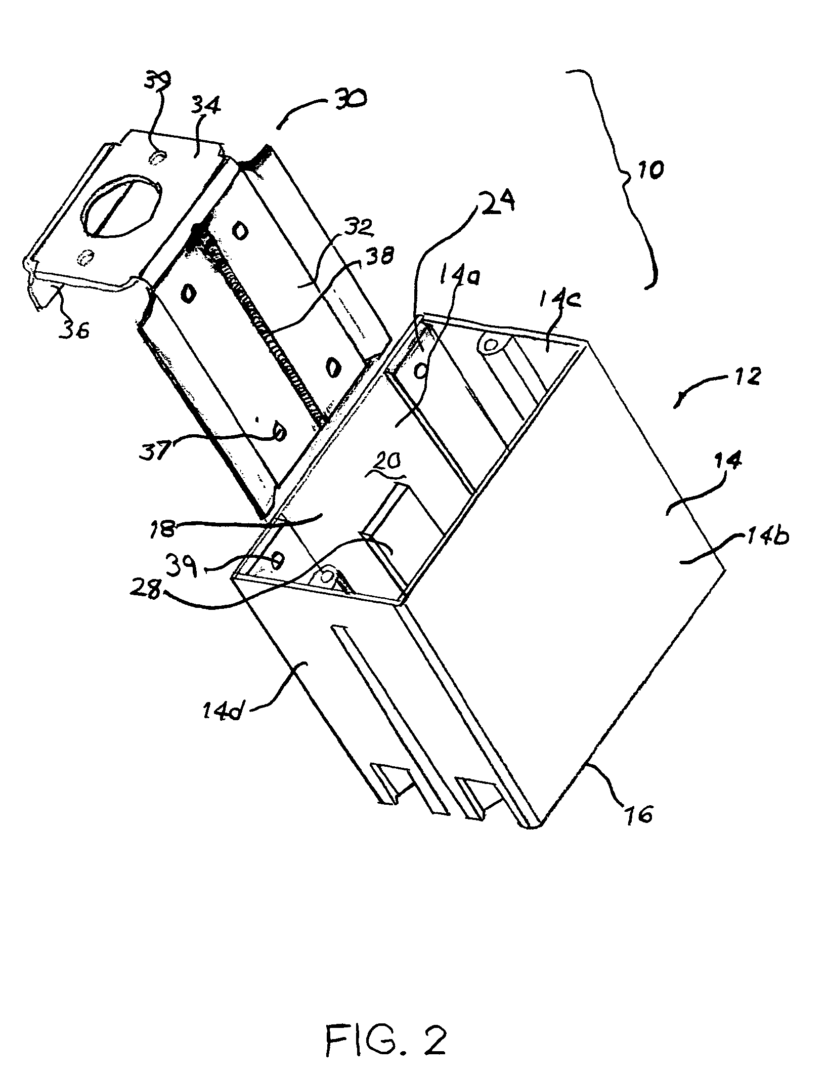 Adjustable bracket for outlet and switch boxes