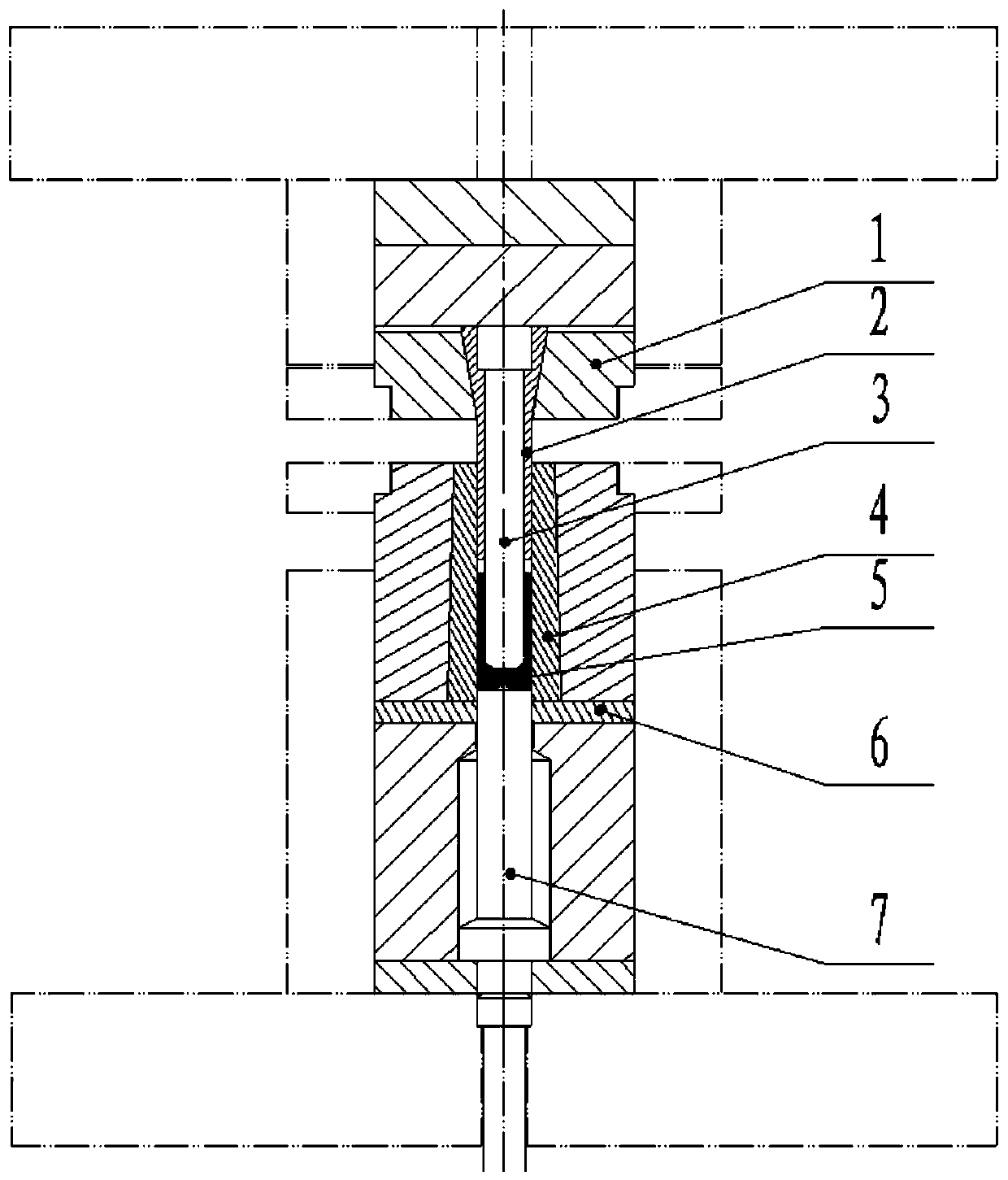 Preparing method of superhigh-strength aluminum alloy cylinder